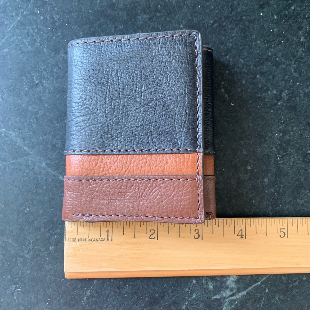 FOSSIL | Tri Fold Leather Wallet | - Picture 8 of 9